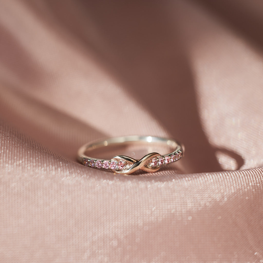 Grandmother & Granddaughter Forever Linked Together Ring