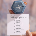 God Says You Are... Dots Ring