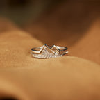 Try Again Pavé Mountain Ring