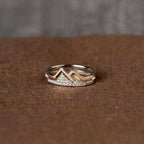 Try Again Pavé Mountain Ring