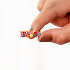You're My Person Rainbow Band Ring