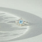 To Me You Are Perfect Snowflake Ring
