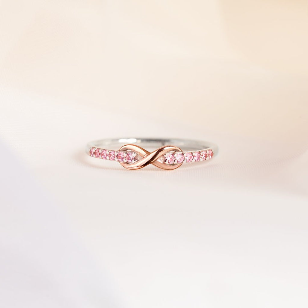 Smokin' Hot Soulmate Infinity Ring S925