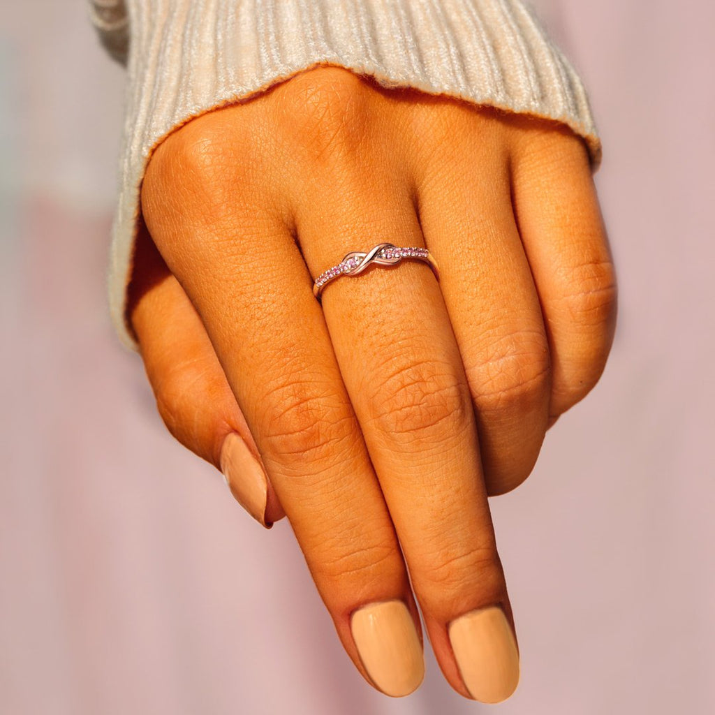Smokin' Hot Soulmate Infinity Ring S925