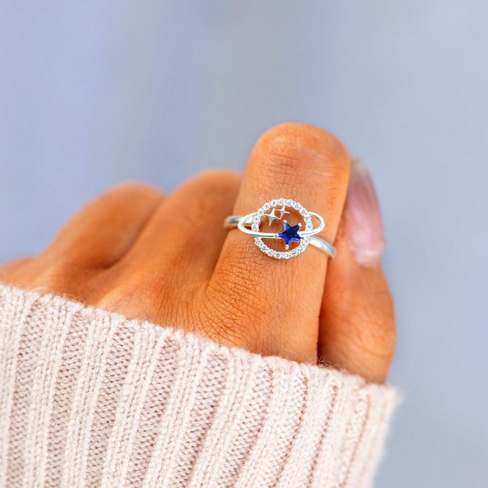 Planet & Stars Ring