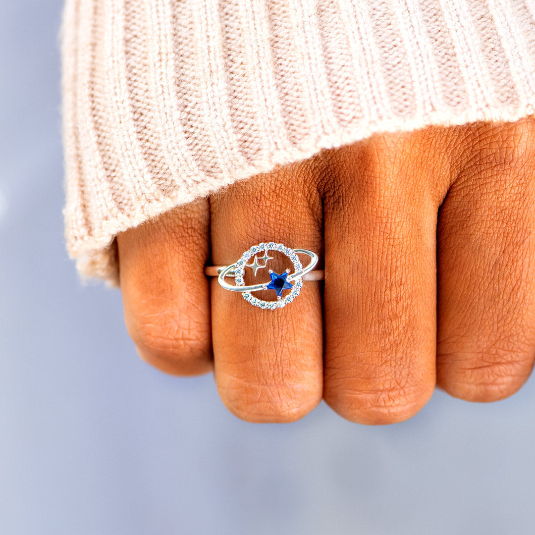 Planet & Stars Ring