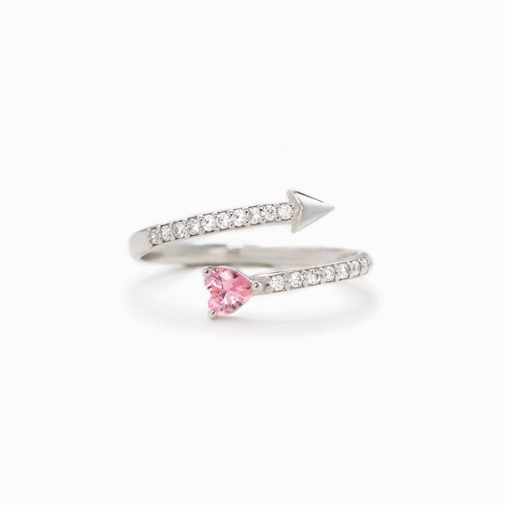 Your Heart Knows The Way Arrow & Heart Ring