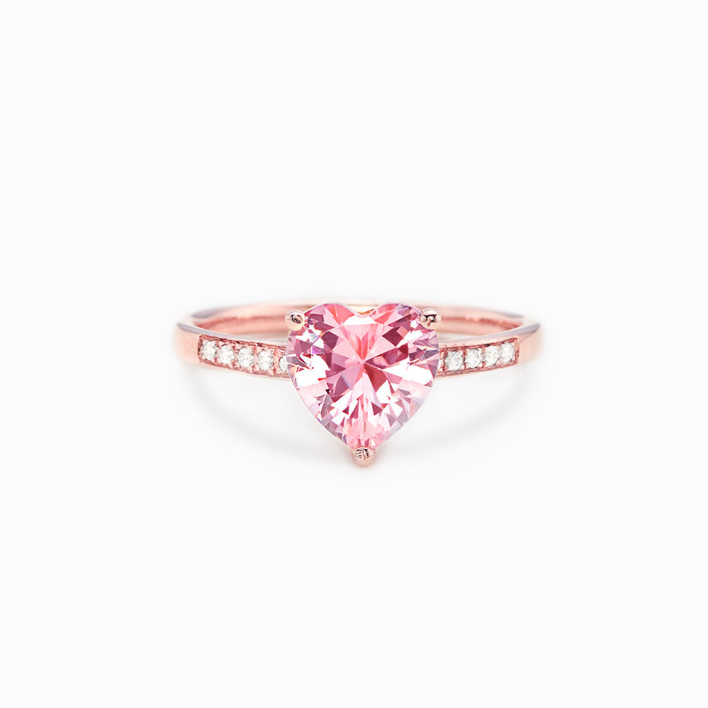 Go With All Your Heart Solitaire Ring