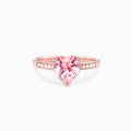 Go With All Your Heart Solitaire Ring
