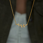 Be-Leaf in Yourself Like I Do Tree Leaf Necklace