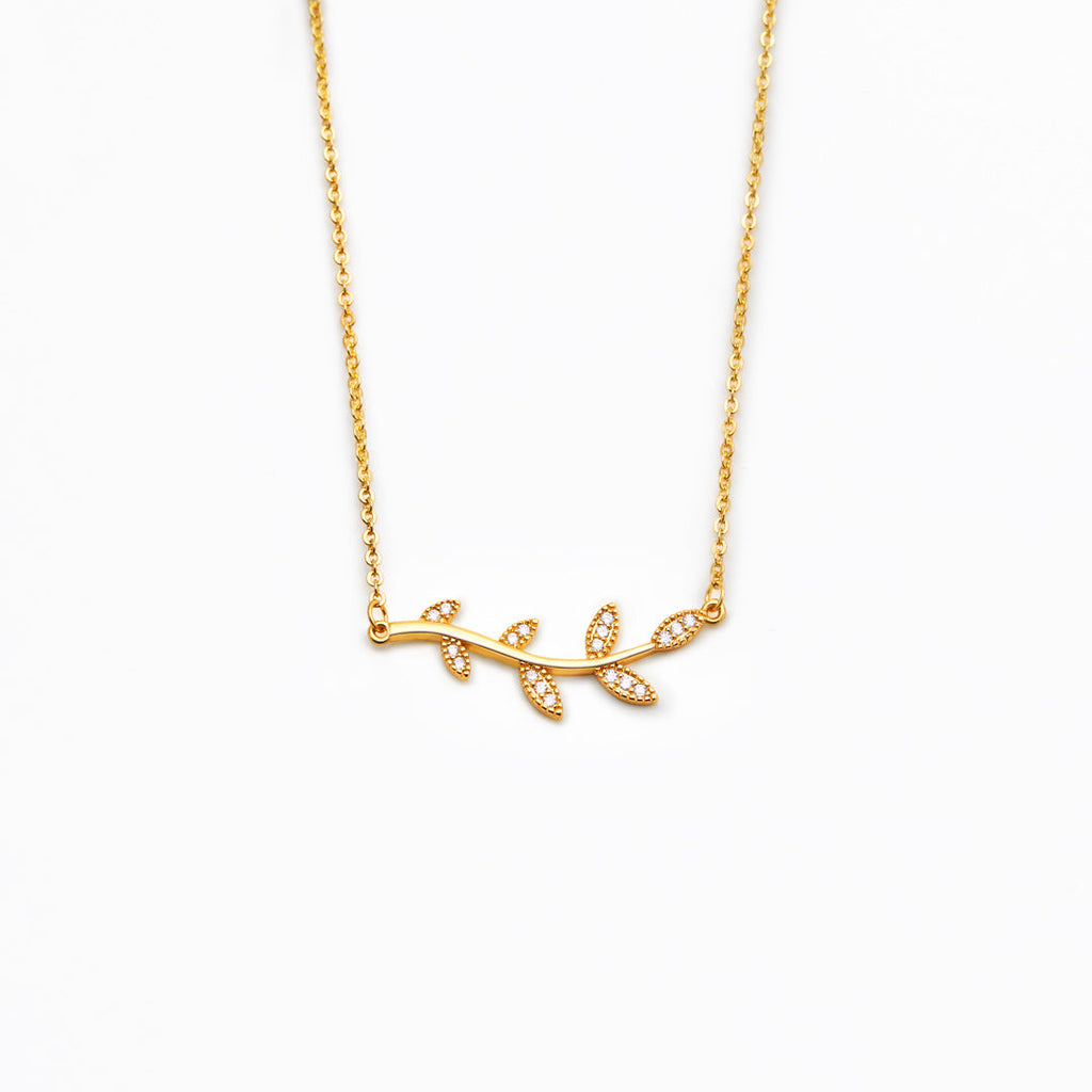 Be-Leaf in Yourself Like I Do Tree Leaf Necklace