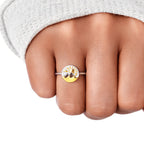 Highest Peak Furthest Shore Mountain & Ocean Ring