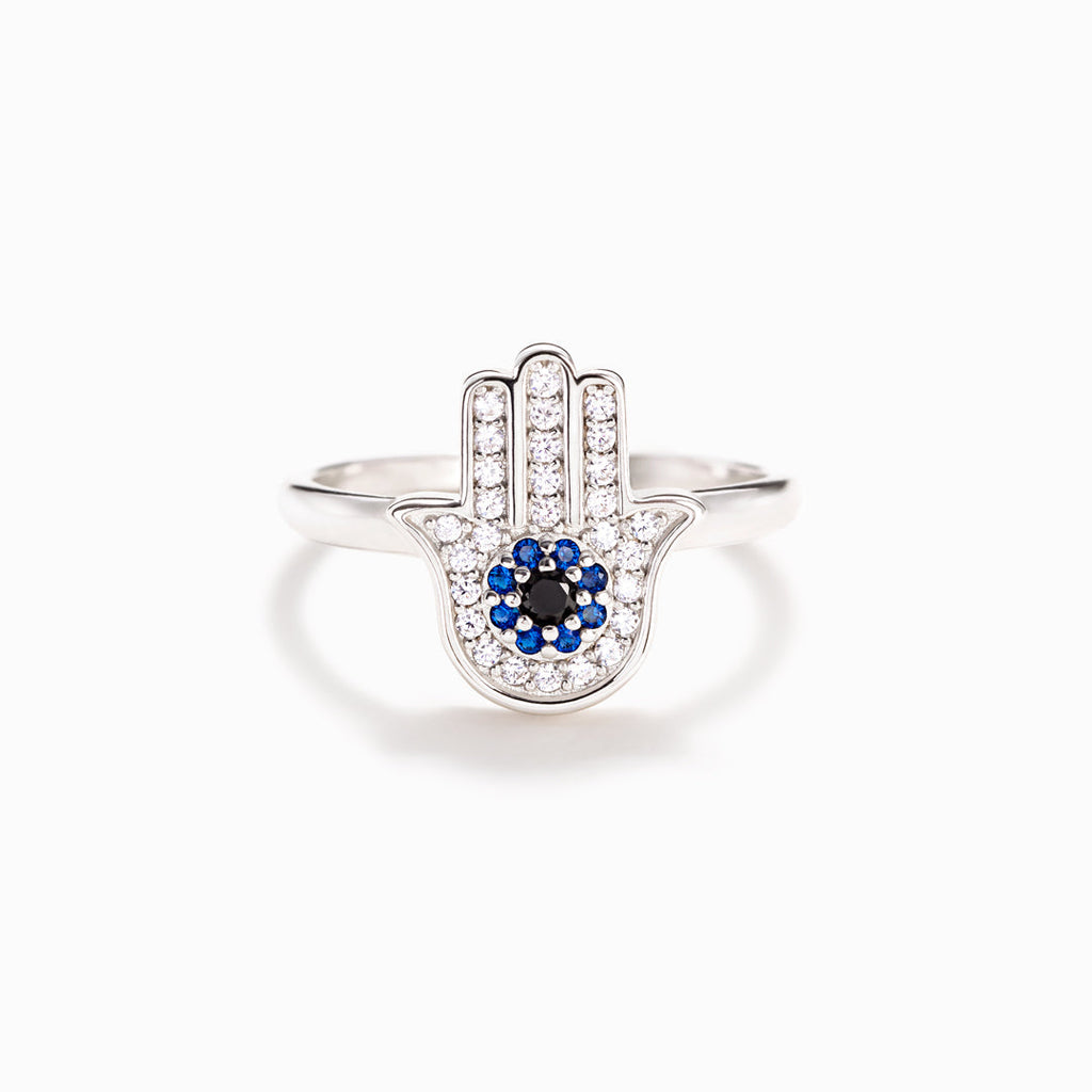May Every Evil Eye In Your Life Go Blind Hamsa Ring