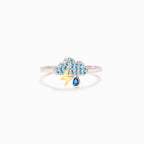 Dance in the Rain Stormy Cloud Ring