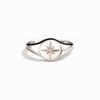 For Wife North Star Signet Ring