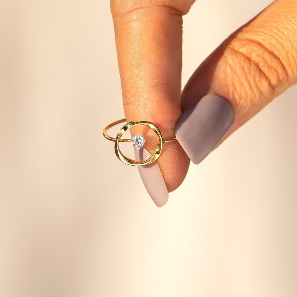 To My Wife My Universe Central Star Ring