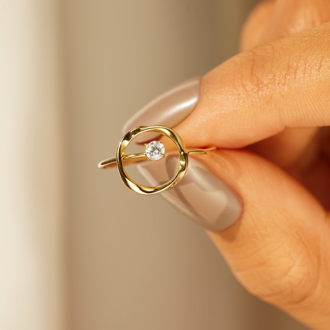 To My Wife My Universe Central Star Ring