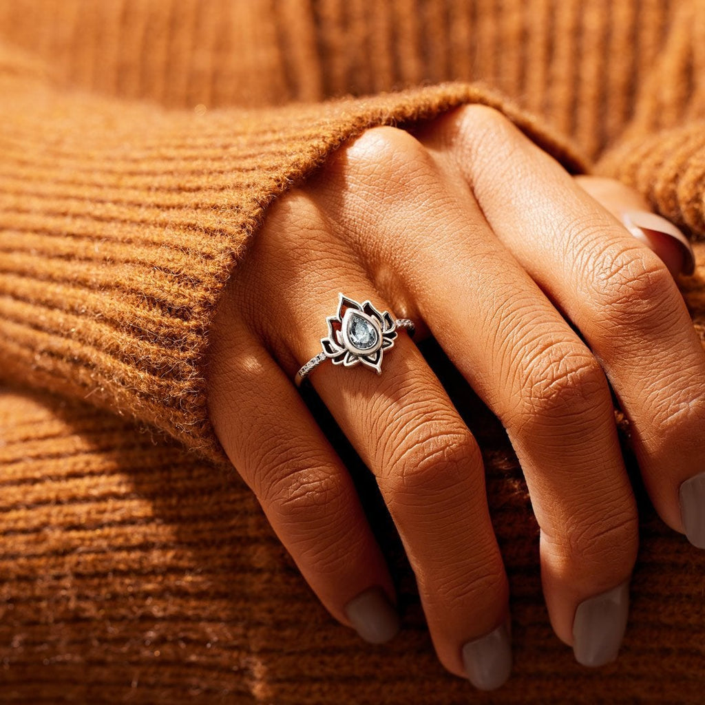You Are My Spiritual Enlightenment Lotus Ring