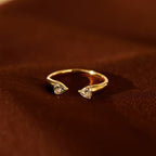 A Hug For Wife Cuff Ring