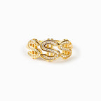 Mad Hustle & A Dope Soul Dollar Sign Ring