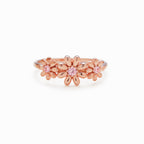 Rooting For You Three Flower Ring