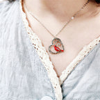 Cardinal Heart Pendant NecklaceThe Best Gifts For Your Loved Ones