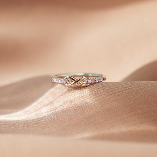 My Daughter Forever Infinity Ring