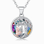 Tree of Life Sister on the Swing Necklace