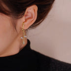 Rose Ear Clip