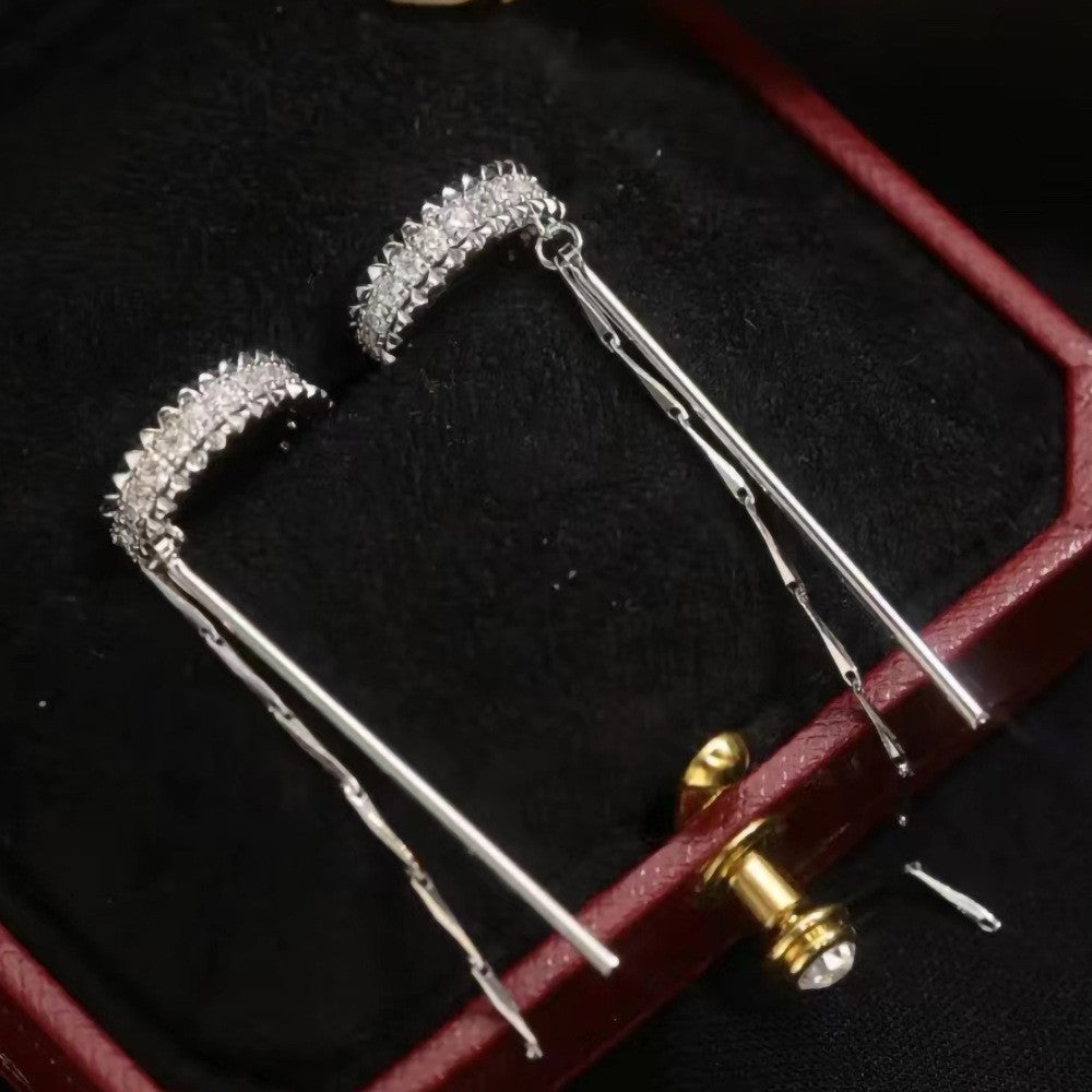 Non-pierced Tassel Ear Clips