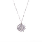 Spinning Sunflower Necklace