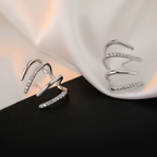 Shiny Crystal Earrings