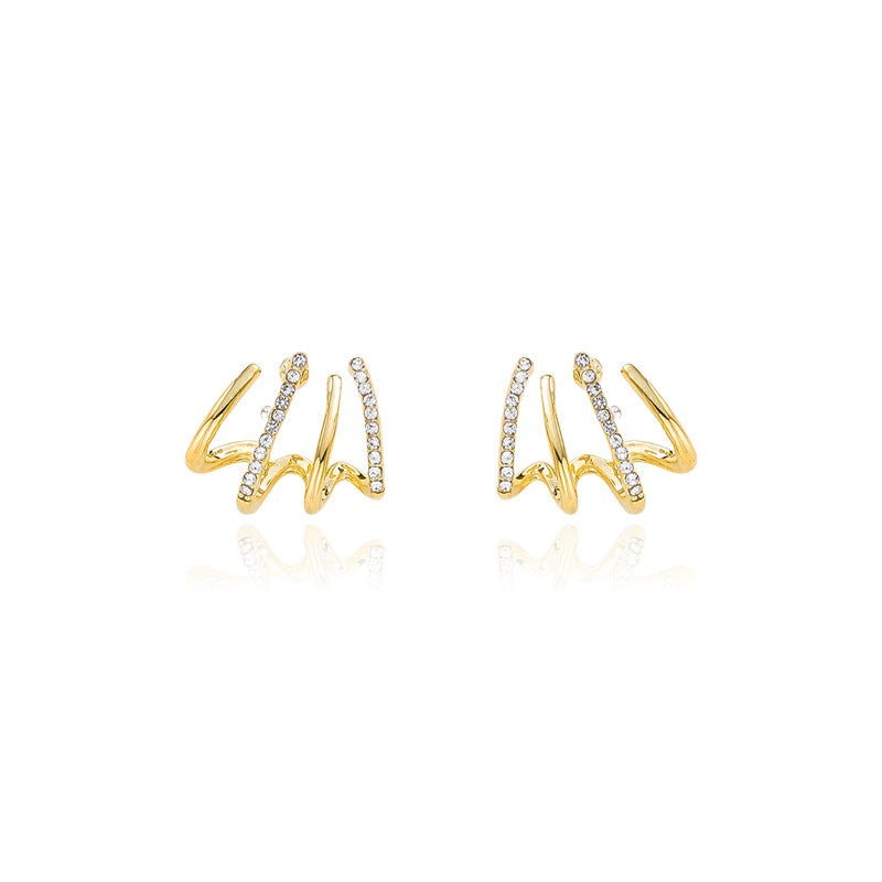 Shiny Crystal Earrings