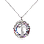 For Mom - Mother is the Family Root Tree Necklace