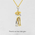 Unity Hug Couple Necklace