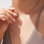 Unity Hug Couple Necklace