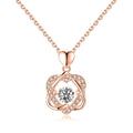 For Friend - Not Sisters By Blood But Sisters By Heart Love Knot Necklace