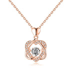 For Friend - Not Sisters By Blood But Sisters By Heart Love Knot Necklace