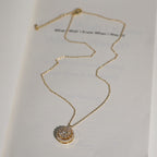 Luxury Crystal Sunflower Fidget Necklace
