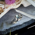 Moonstone Ring“Soma”-SS-Moonstone Jewelry