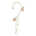 Butterfly Tassel Style Zircon Earrings