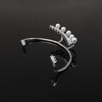 White Pearl Non-Piercing Clip Earrings