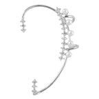 White Pearl Non-Piercing Clip Earrings