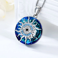 S925 You Always be Protected Crystal Evil Eye Necklace