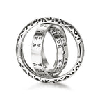 Handmade Anxiety Relief Sphere Spinner Ring