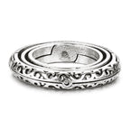 Handmade Anxiety Relief Sphere Spinner Ring