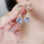 Super Sparkling Geometric Earrings