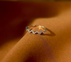 To My Daughter Highs And Lows Ring