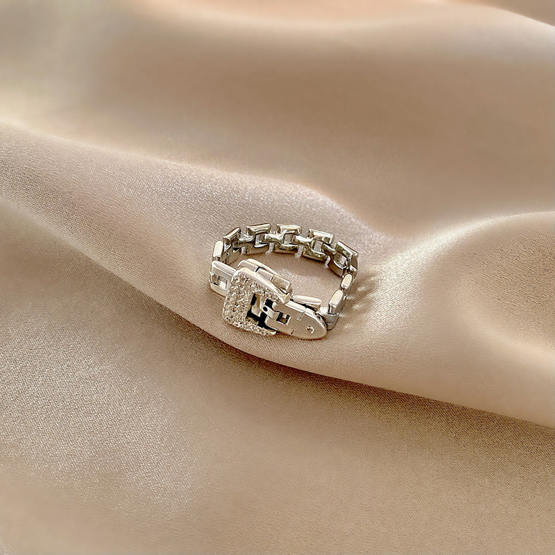 Fashionable Adjustable Buckle Ring