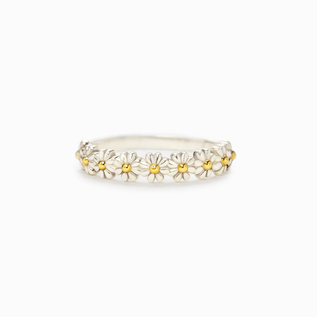 DAISY RING - Gift For Loved One, S925 Sterling Silver